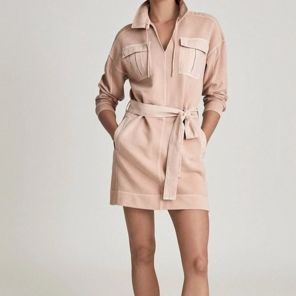 Reiss pink dress